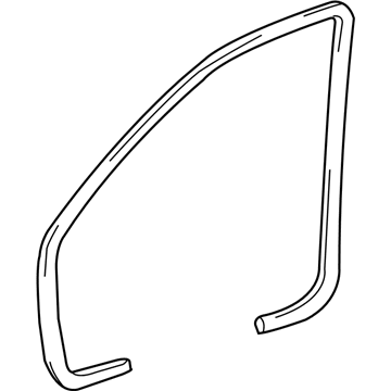 Kia 821102G000VA WEATHERSTRIP-Front Door Body Side