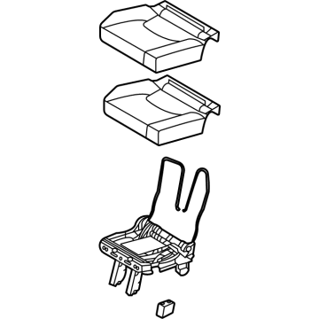 Kia 89A20R0061KQ6 CUSHION ASSY-3RD SEA