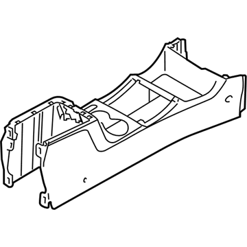 2009 Kia Sorento Center Console Base - 846102P100VA