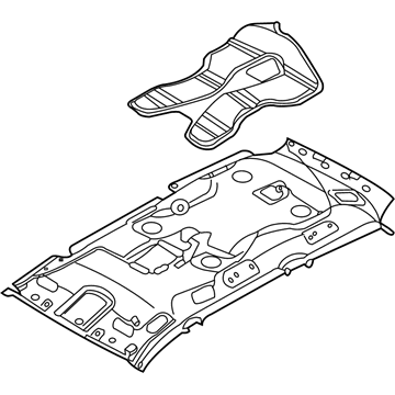 Kia 853104D510QW Headlining Assembly