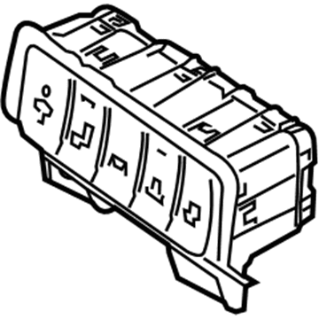 Kia 93700A9010GBU Switch Assembly-Side Crash Pad