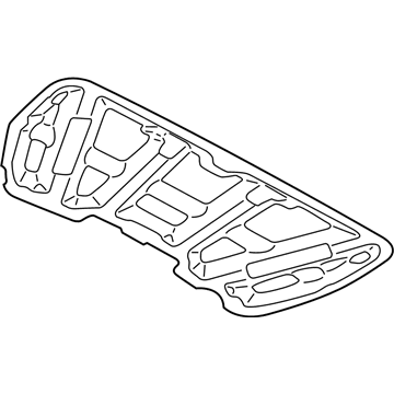 Kia 811251U000 Pad-Hood Insulating