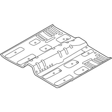 2016 Kia Cadenza Floor Pan - 651103R000