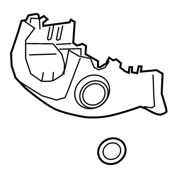 2022 Kia Forte Steering Column Cover - 84852M7100WK