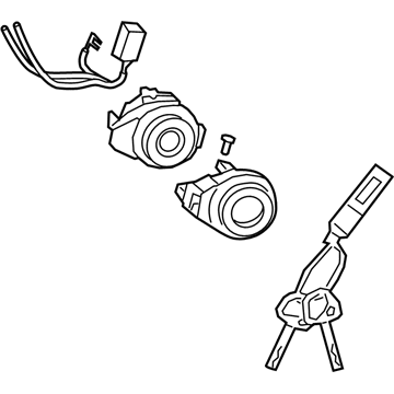 Kia Forte Ignition Lock Assembly - 81900M7R00