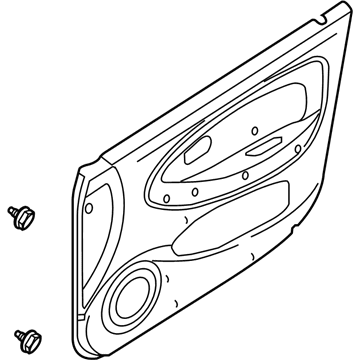 Kia 82302FD0001B Trim Assembly-Front Door,R