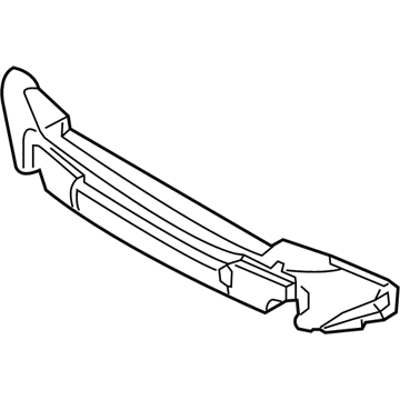 Kia 865201W230 Absorber-Front Bumper Energy