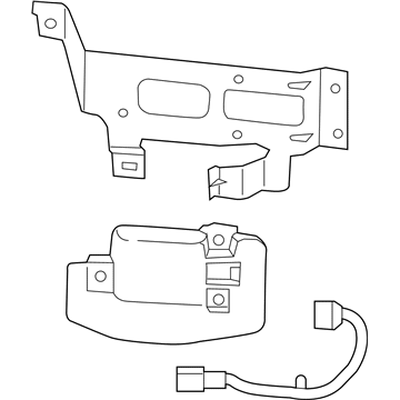 Kia 99140J6000 Unit Assembly-Rear CORNE