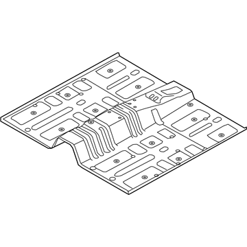 2020 Kia Optima Floor Pan - 65110D4000