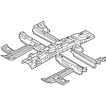 Kia 65130D5000 Reinforcement Assembly-C