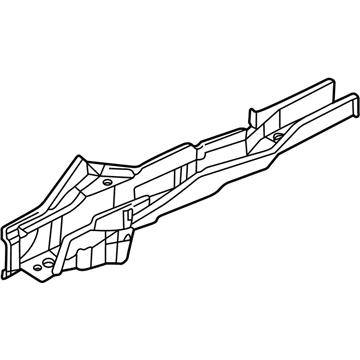 Kia 657203C100 Member Assembly-Rear Floor