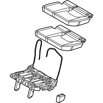 Kia 89A10R0140KXA Cushion Assembly-3RD Sea