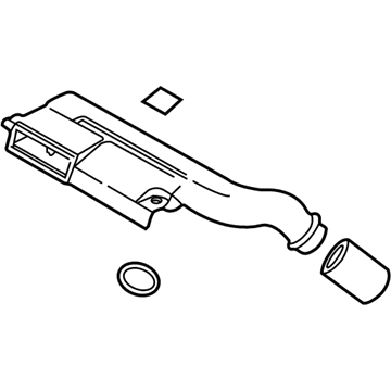 2001 Kia Spectra Air Duct - 0K2NA1320X