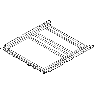 Kia 0K55569840 Frame Assembly-Sunroof