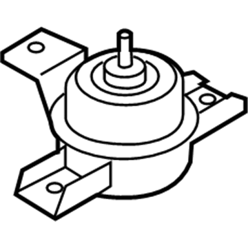 Kia 218102P100 Engine Mounting Bracket Assembly