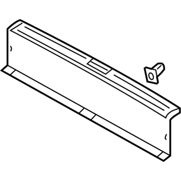 Kia 857703F500LK Trim Assembly-Rear Transverse