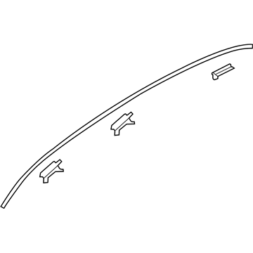 Kia 872103F000 MOULDING Assembly-Roof, LH