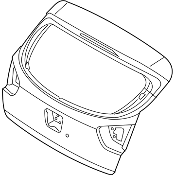 Kia 73700H9000 Panel Assembly-Tail Gate