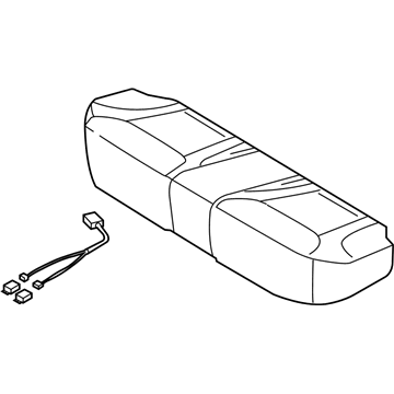 Kia 891003F510718 Cushion Assembly-Rear Seat