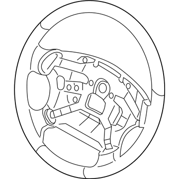 Kia 561103F100ML Steering Wheel Body Assembly