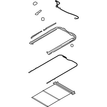 Kia 81650B2200BF3 Mechanism Assembly-PANOR