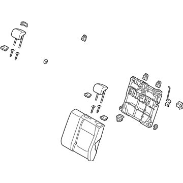 Kia 89300H9130SKC Back Assembly-Rear Seat LH