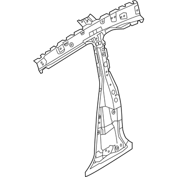 Kia 71402A7250 Pillar Assembly-Center Inner