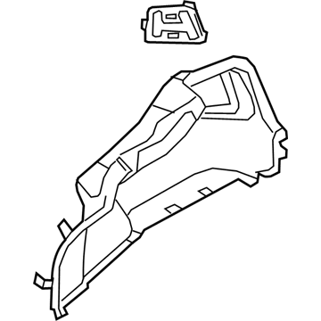 Kia 85730F6000 Trim Assembly-Luggage Side