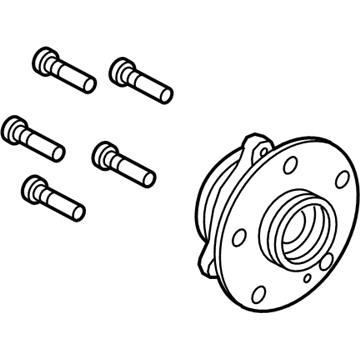 2019 Kia Forte Wheel Bearing - 51730M6000