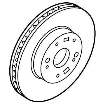 2023 Kia Forte Brake Disc - 51712M7100