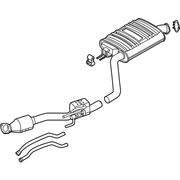 2023 Kia Sorento Muffler - 28600P4661