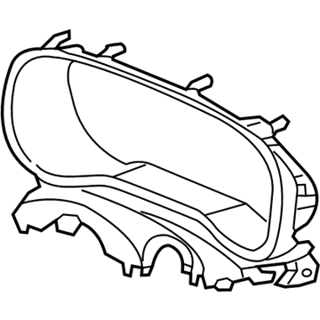 Kia 84830D9000WK Panel Assembly-Cluster Facia