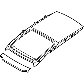 Kia Sportage Sunroof - 816203W010