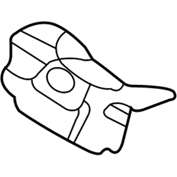 2012 Kia Sedona Radius Heat Shield - 572854D001