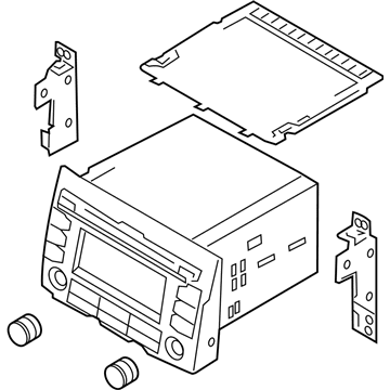 Kia 961903W900DC9 Audio Assembly