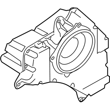 Kia 963803W000 Audio Radio-Woofer Speaker