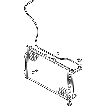 2003 Kia Sedona Radiator - 0K52Y15200D