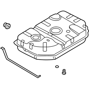 2002 Kia Sedona Fuel Tank - 0K52Y42110A