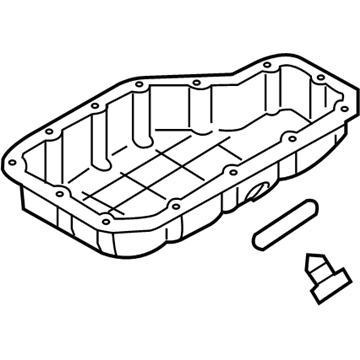 Kia K900 Oil Pan - 215103C701