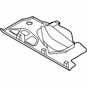 Kia 97285L3000 Cover Assembly-Under