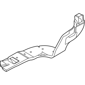 Kia 97360L0000 Duct-Rear Heating,LH