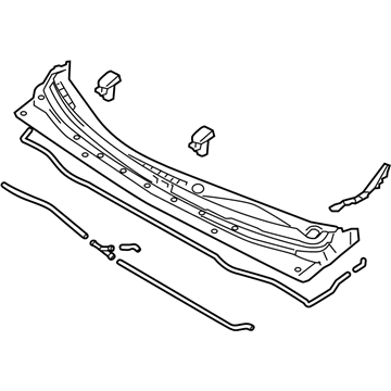 Kia 861501M000 Cover Assembly-Cowl Top