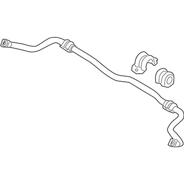 Kia 54810D3000 Bar Assembly-Front Stabilizer