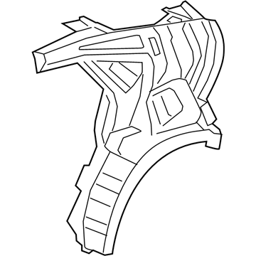 Kia 71601M7000 Panel Assembly-Quarter I