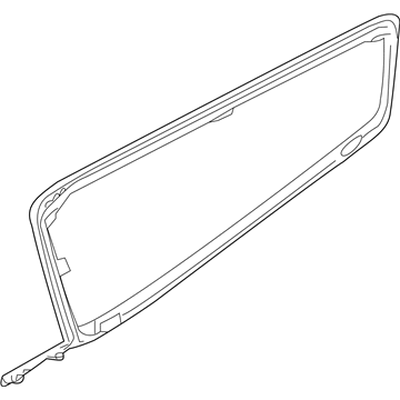 Kia 878202J030 Glass Assembly-Quarter Window