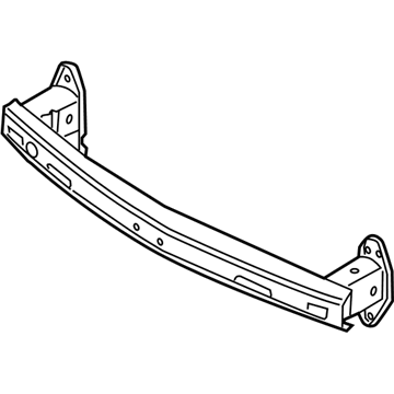 Kia 865302K300 Rail Assembly-Front Bumper