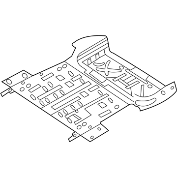 Kia Sedona Floor Pan - 655104D500