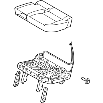 Kia 89100A9AA0D7J Cushion Assembly-3RD Sea