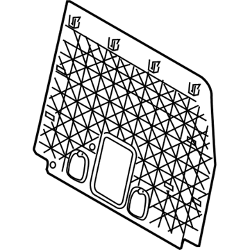 Kia 89365A9062WK Board Assembly-3RD Seat