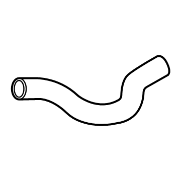 Kia 25414K0200 Hose Assembly-Radiator,U